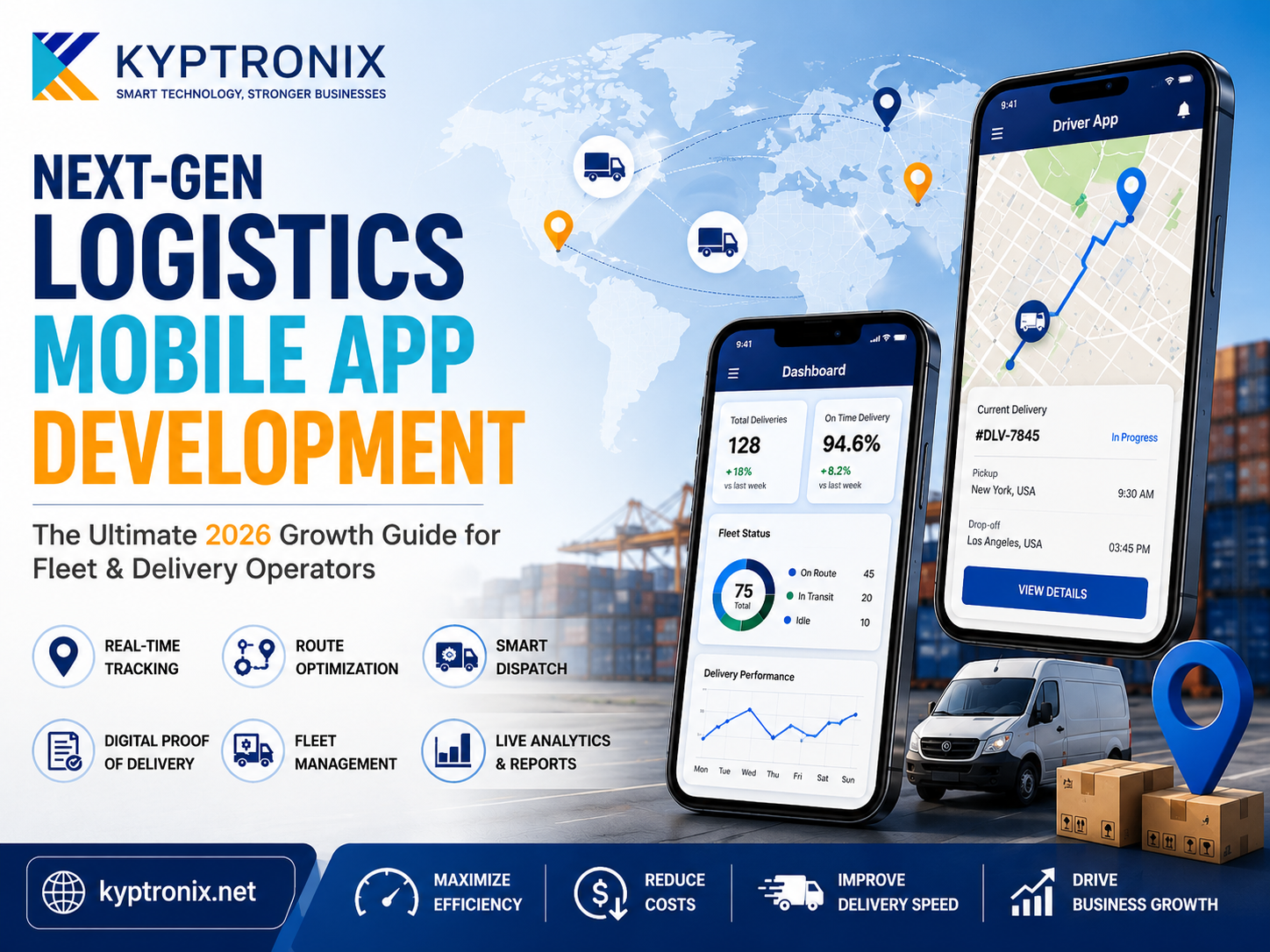Next-Gen Logistics Mobile App Development: The Ultimate 2026 Growth Guide for Fleet & Delivery Operators